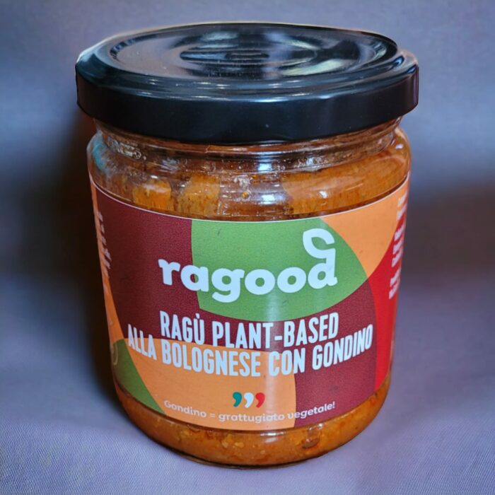 RAGOOD PLANT-BASED BOLOGNESE SAUCE WITH GONDINO